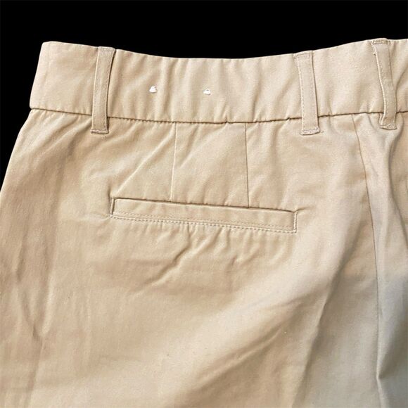 Christopher & Banks Signature Comfort Khaki Pants Tan 12 TALL (35x35) BRAND NEW - Picture 6 of 11